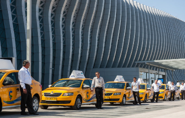 Такси в новом аэропорту Симферополя