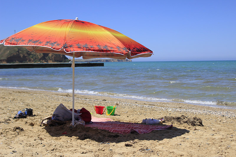 Песчаное Крым отдых с детьми