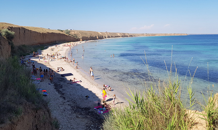 Западный берег Крыма песчаные пляжи фото 