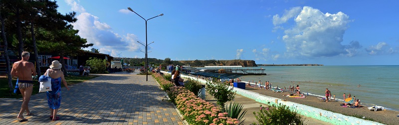 отдых в крыму западный берег песчаный пляж фото