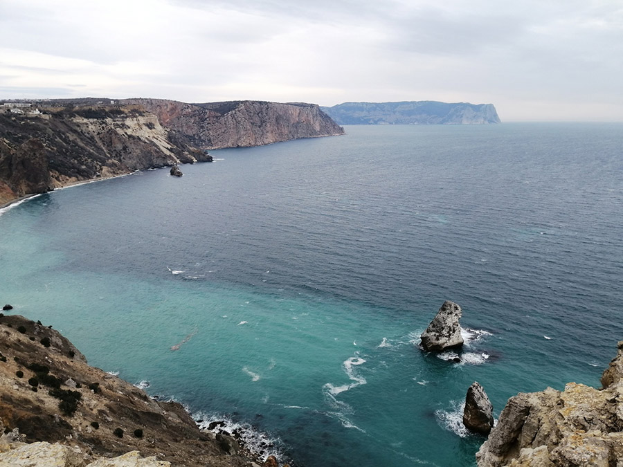 Достопримечательности Западный Крым – мыс Фиолент фото